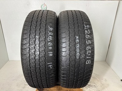 NO SHIPPING ONLY LOCAL PICK UP 2 Tires 265 60 18 Bridgestone Dueler HT 840