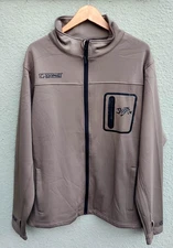 G Loomis fishing jacket shell XXL Taupe/Tan/Stone 2XL tech softshell