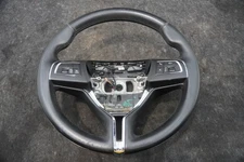 Driver Steering Wheel Leather Wood 670044606 Maserati Quattroporte M156 *Note*