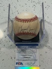 Mariano Riviera Autograph OAL Budig Baseball PSA/DNA COA