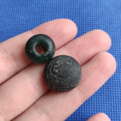 ANCIENT RARE original beautiful bead, chip for game Rome. Kievan Rus 10-11 AD