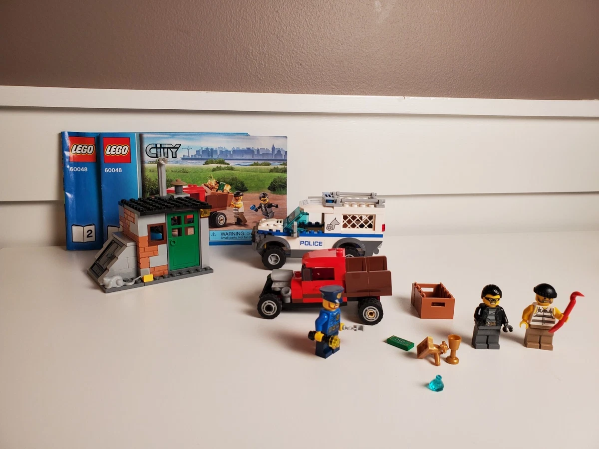 LEGO City Town 60048 Police Dog Unit 100 Complete 4 Minifigs Instructions