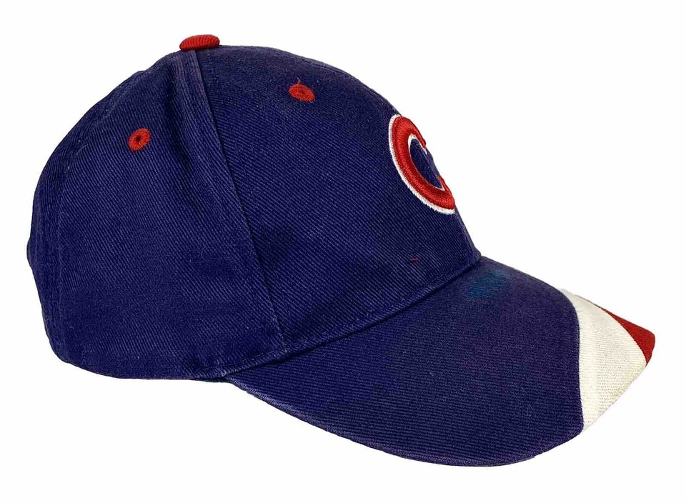 Chicago Cubs MLB Baseball Ball Cap Embroidered Adjustable Hook & Loop ...