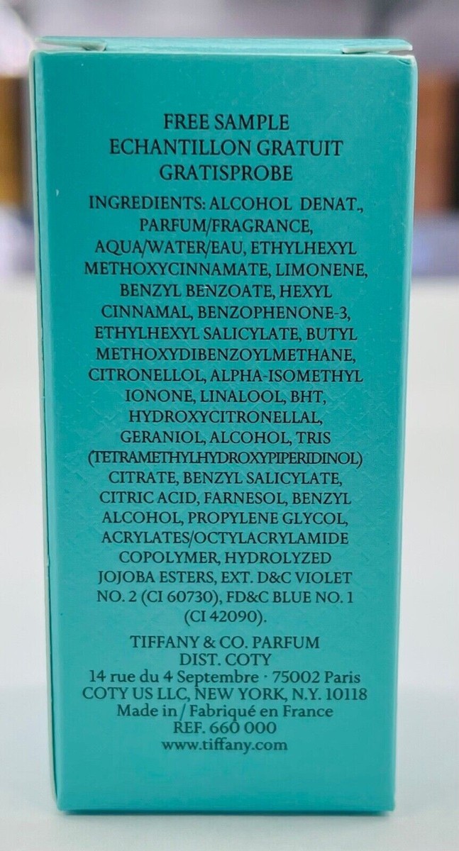 Tiffany & Co Mini .17oz/5ml Edp For Women Splash New In Box | eBay