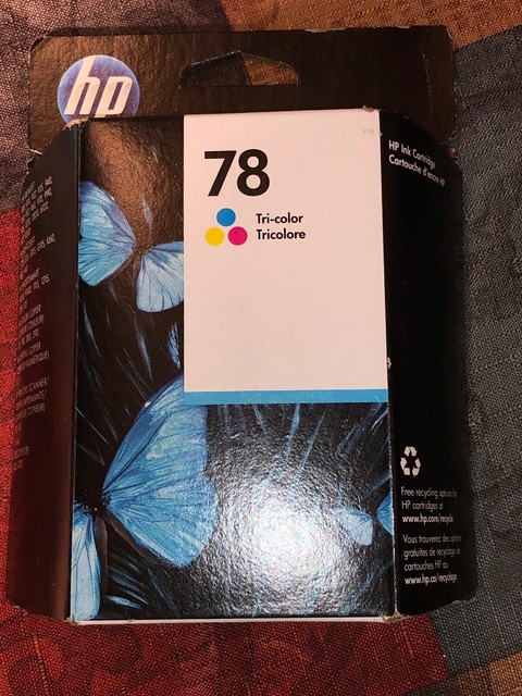 HP 78 Tricolor Ink Cartridge C65578DN EXPIRED 2011/2012 Genuine New Sealed | eBay