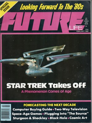 Vintage issue of Future LifeMagazine  #16 for February 1980
