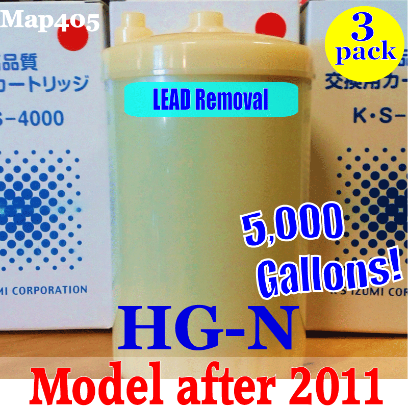 3HG-N PREMIUM REPLACEMENT WATER FILTER FOR ENAGIC KANGEN Leveluk SD501 ...