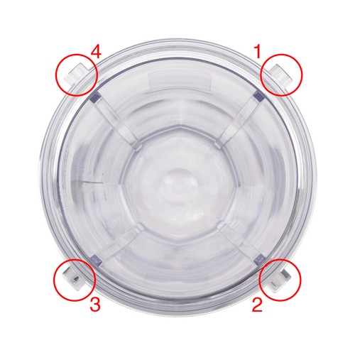 3er Pack 24 Unzen Tasse Ersatzteil 483KKU486 für Nutri Ninja BL480 BL640 CT680 - Bild 3 von 5