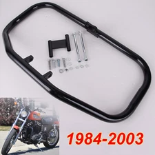 For 1984-03 Harley Sportster 883 1200 XL XR Black Engine Highway Guard Crash Bar