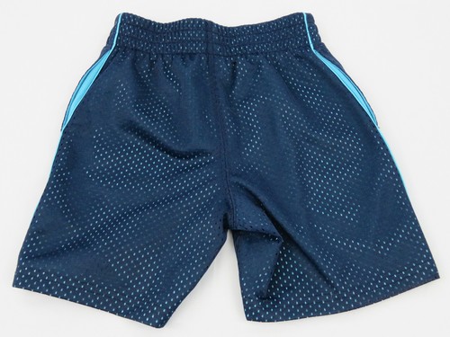 Blue Mesh Shorts Teal Lining Boys Size 