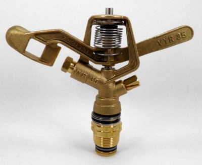VYRSA 35 3/4'' HEAVY DUTY DBL NOZ BRASS IMPACT SPRINKLER REPLACE RAIN BIRD 30H