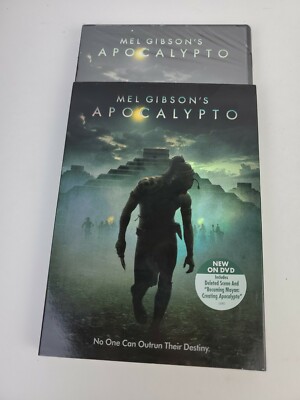 Mel Gibson's Apocalypto (DVD, 2007) With Slipcover - New Sealed - Rare
