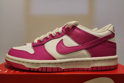靴 Nike GS Dunk Low \"Laser Fuchsia\" Nike Dunk Low Laser Fuchsia (GS) - FB9109-102 - US