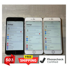 Apple iPhone 6 Plus 16GB 64GB Unlocked Verizon Free Shipping Gray Gold Silver