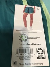 Member's Mark Ladies Women 3" Inseam Active Short Size XXL New