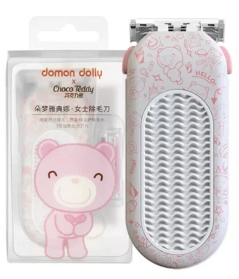 Choco Teddy Rasierer , Gillette for women sensor kompatibel - neu -OVP