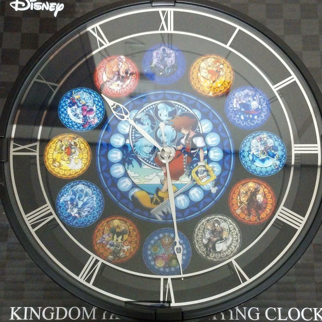 Disney Kingdom Hearts Square Enix Lighting Wall Clock no Box