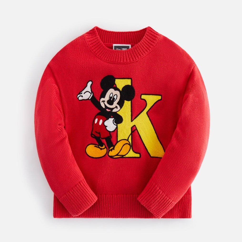 Disney Kith Kids for Mickey & Friends Mickey K Crewneck Disney Kith Kids for Mickey & Friends Mickey K Crewneck