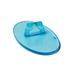 NEW LEGO - Shield - Oval Trans Light Blue x 5 - 70728 70126 70124
