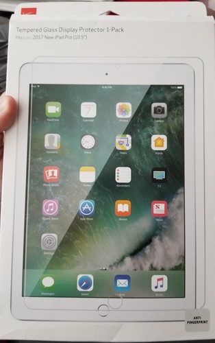 New Verizon Tempered Glass Display Protector - 1 Pack - iPad Pro 2017 10.5