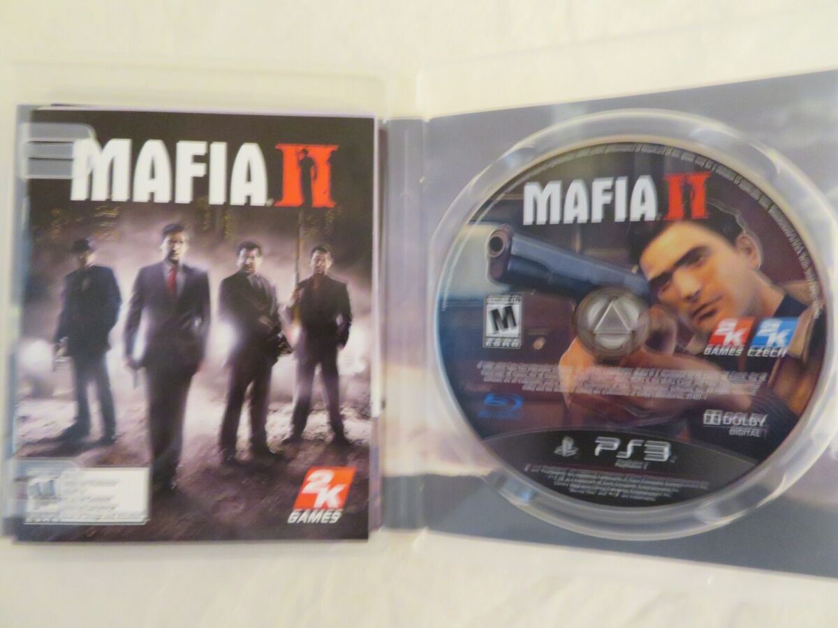 MAFIA II 2 PS3 SONY PLAYSTATION 3 COMPLETE MAP MANUAL 2K GAMES