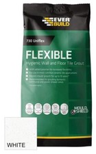 730 Universal Flexible Floor & Wall Tile Grout, White 2.5kg UNIFLEX2WE