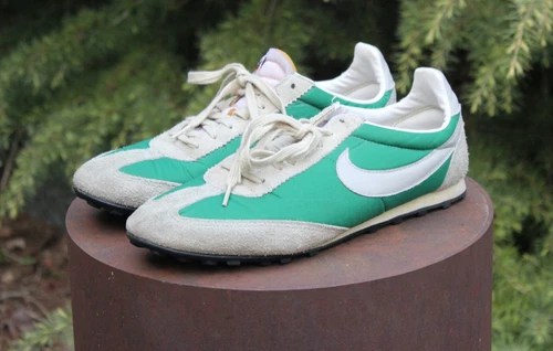 Nike VNTG Oregon Waffle QS Racer 467194-300 Pine Green Granite 9 2011 Bode
