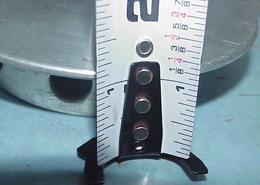 2 Aluminum 5" O.D. Weight Jack REAR Coil Spring Cups for 5" Springs