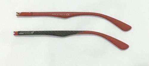 RAY BAN 3460M FERRARI GENUINE TEMPLES CARBONIO DARK RED F0126 ASTE  ORIGINALI | eBay