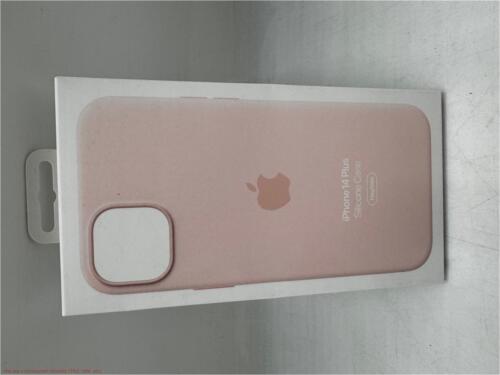 Apple iPhone 14 Plus Silicone Case with MagSafe - Chalk Pink