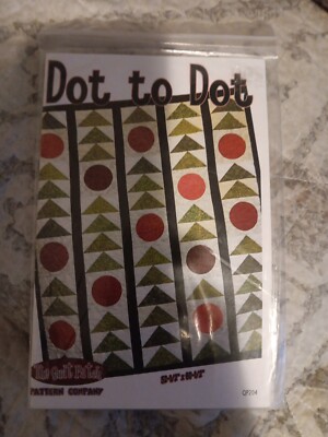 DOT TO DOT Quilt Pattern QP204 by The Quilt Patch NEW UNCUT