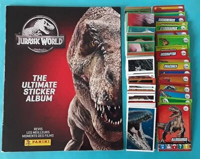 Album Jurassic World Ultimate Collection Panini et set complet 2020 - Photo 1/3