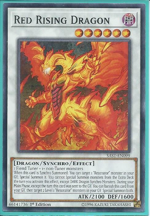 SDCK-EN048 Red Rising Dragon :: Ultra Rare 1st Edition YuGiOh Card SDCK-EN048 Red Rising Dragon :: Ultra Rare 1st Edition YuGiOh Card