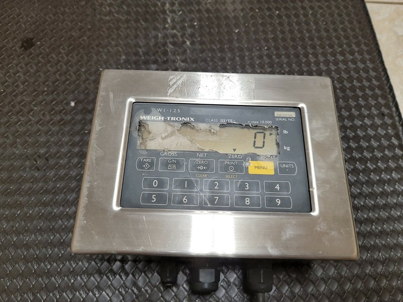 As is for parts Avery Weigh-Tronix WI-125 Digital Scale Indicator Controller