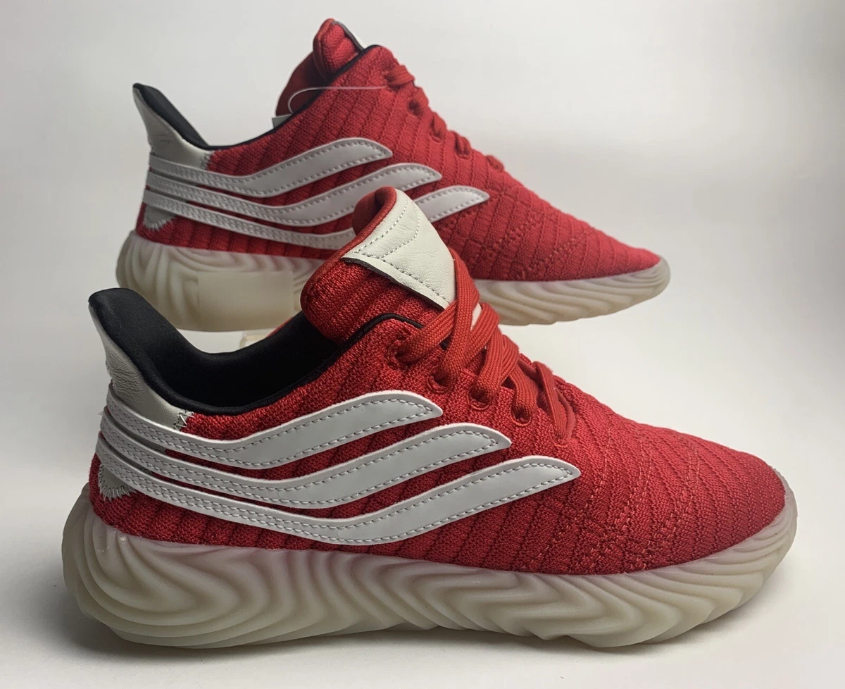 NEW Adidas Sobakov Red/White/Black/Gum Shoes Size 6 | Women's 7 24cm | eBay