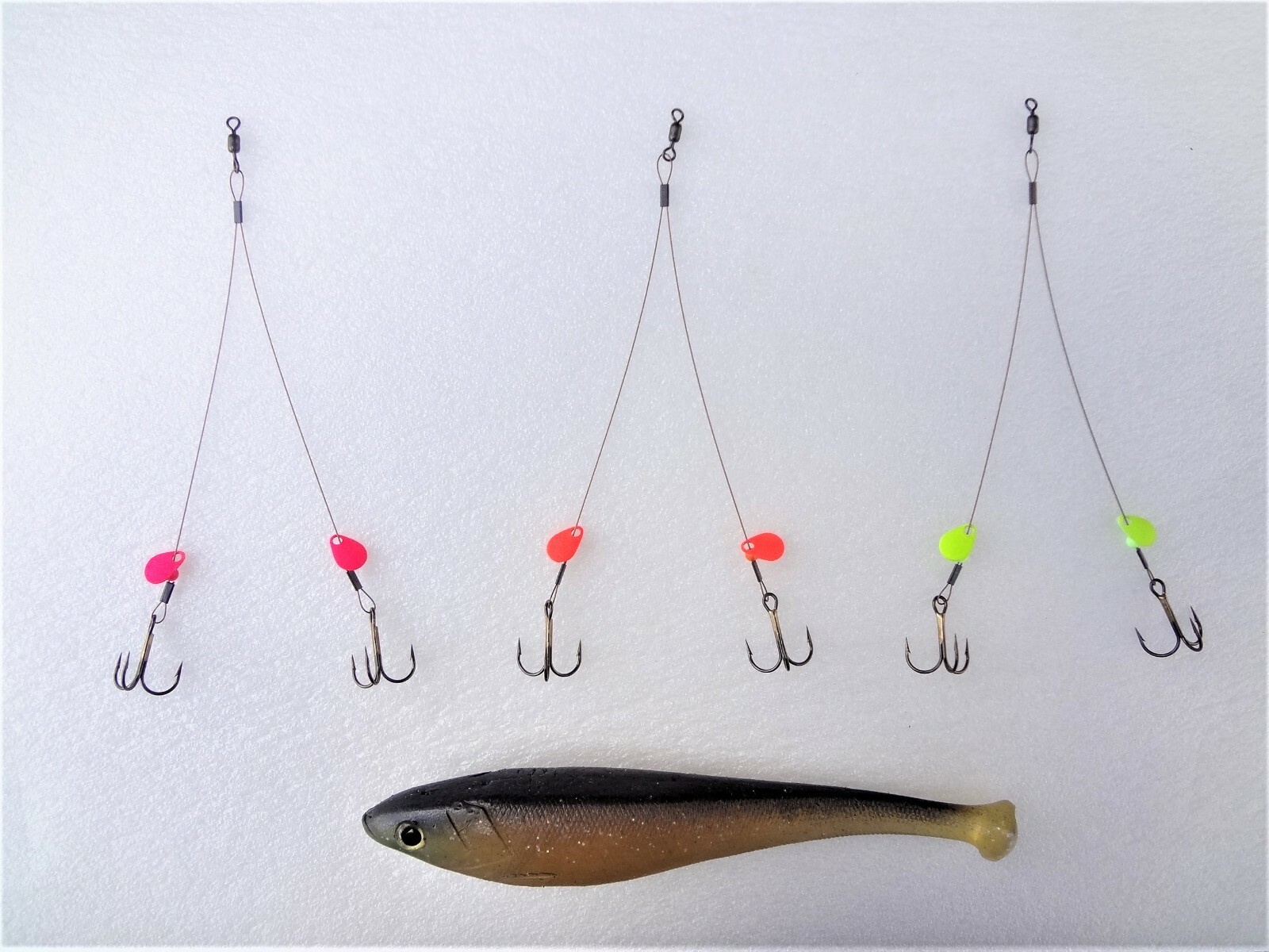 HOT Walleye Ice Fishing Jig Setup Walleye Jig Pole Tip Up