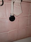 VINTAGE Dooney & Bourke Side Pocket SATCHEL Handbag PURSE BLUSH PINK BAG $450.00 — photo 7