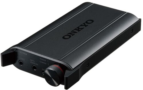 ONKYO Portable Headphone Amplifier DAC Equipped with Black DAC-HA200B - Afbeelding 1 van 8
