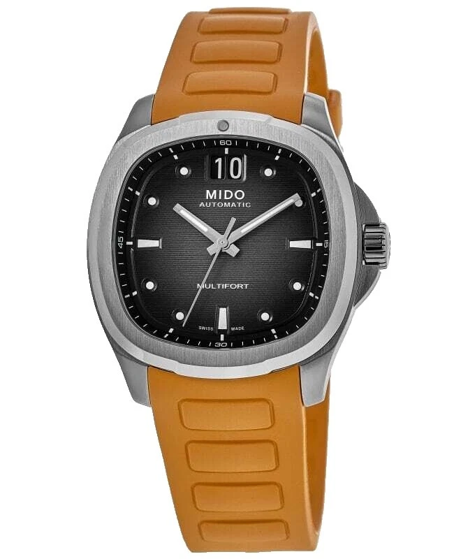 Mido Analog Rubber Band Wristwatches