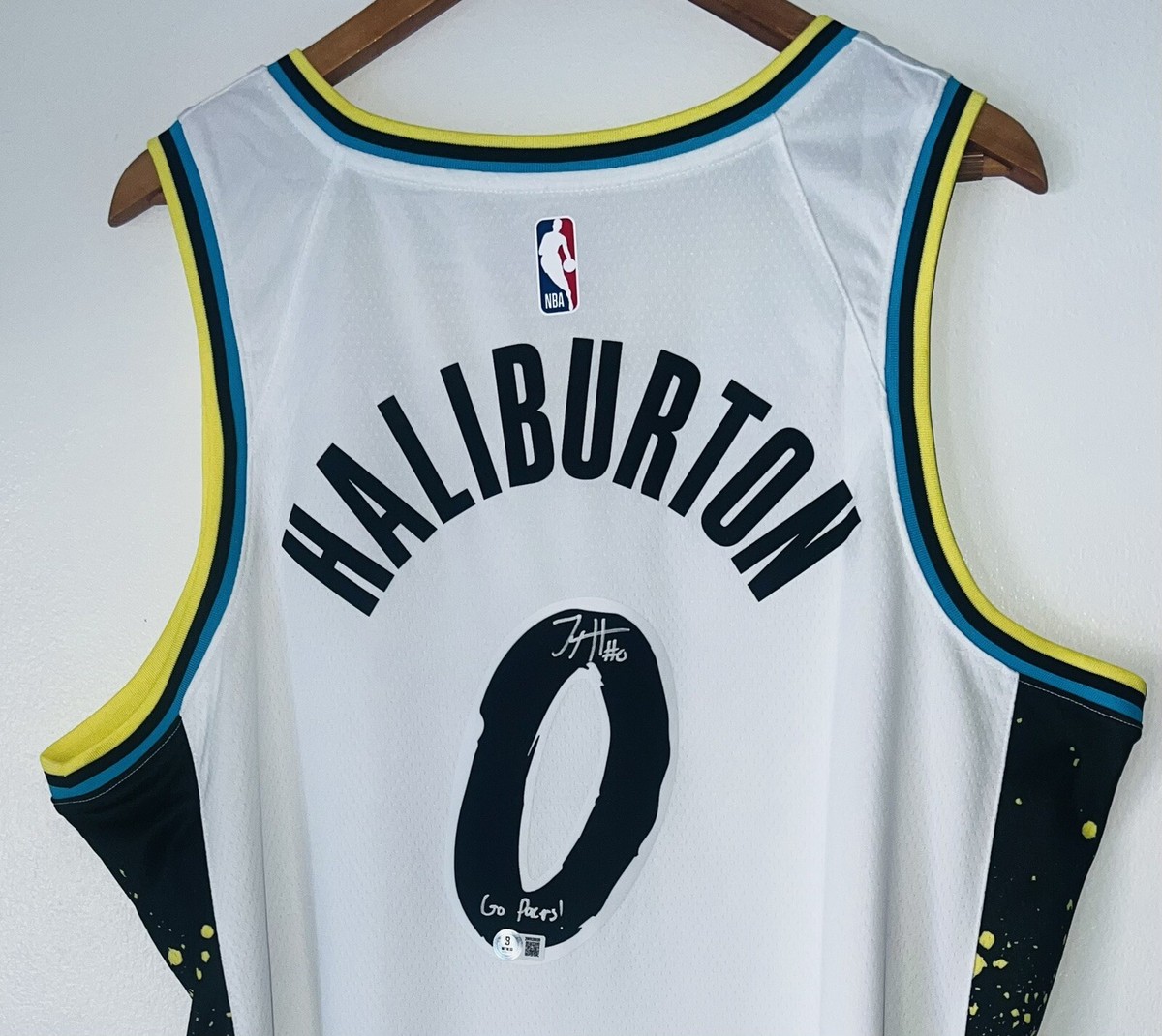 ニ*店様 Tyrese Haliburton ゲームジャージ(2025city) Tyrese Haliburton ゲームジャージ(2025city)L ウェア