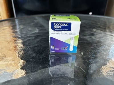 Contour Plus Blood Glucose Test Strips - 50 Count