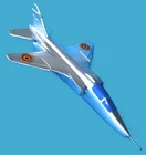 French AF SEPECAT Jaguar 1:100 China PLA Training Recognition Model 1995