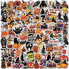 Halloween Party Favors Gifts, 300 Pcs Halloween Pumpkin Stickers for Kids