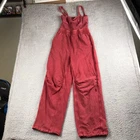 FP Movement Free People Inbound Jumpsuit Womens S Faded Red Slouchy One Piece