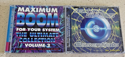 Maximum Boom - Ultimate Collection Vol 2  (2 CD Set) + Techno Bass Essentials