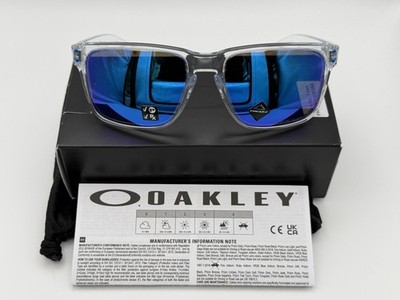 Oakley Holbrook XL Polarized Sunglasses Polished Clear/Prizm