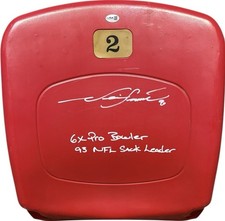 Kansas City Chiefs Neil Smith Signed Arrowhead Seatback JSA Certified