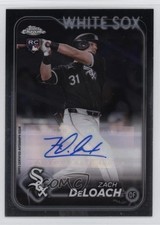 2024 Topps Chrome Update Auto Zach DeLoach #AC-ZD Auto 1oq5