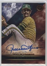 2016 Legacies of Baseball Tradition Purple 31/50 Rollie Fingers Auto HOF 2u5
