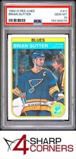 1982 O-PEE-CHEE #311 BRIAN SUTTER BLUES PSA 10
